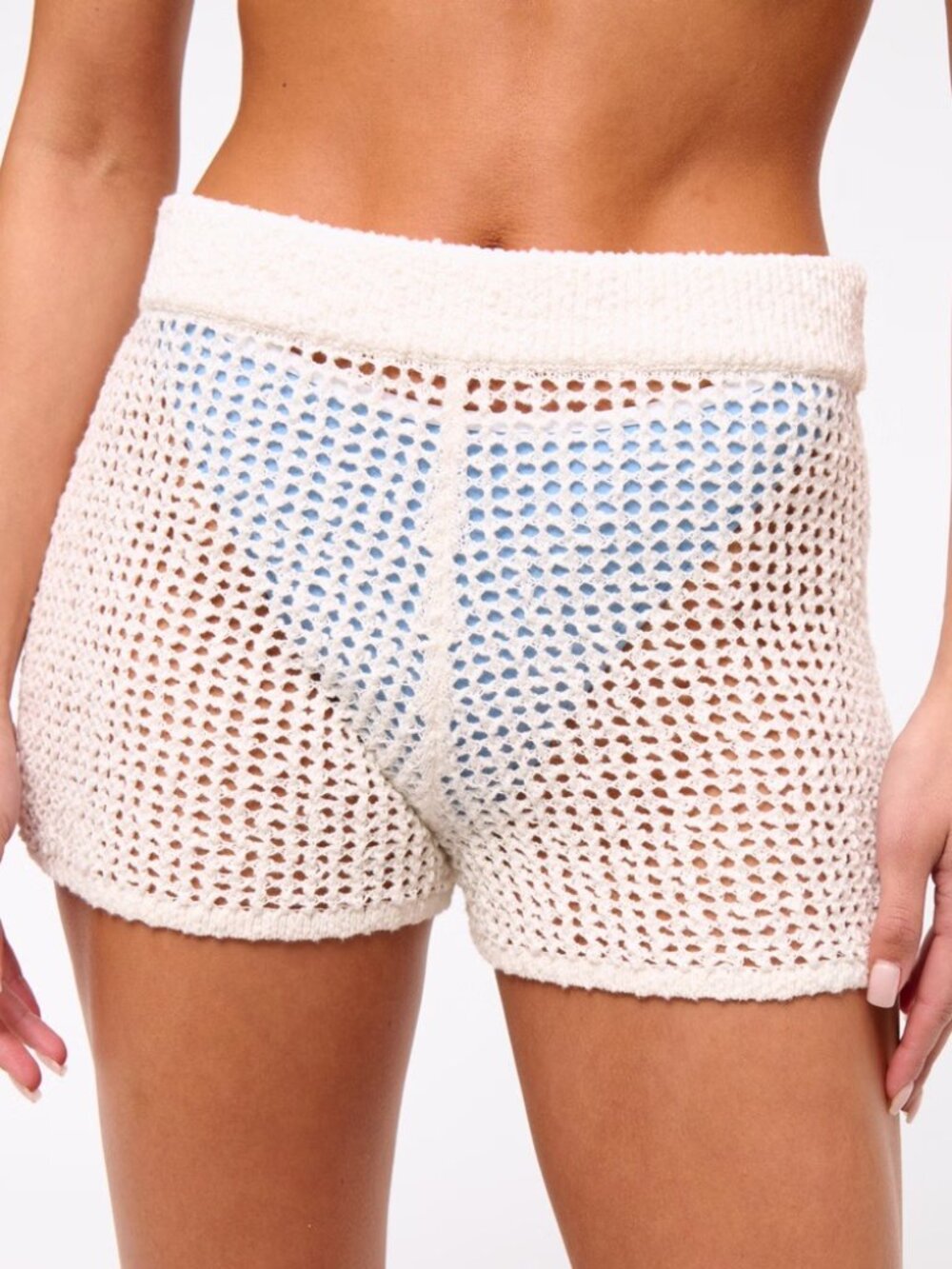 Abercrombie & Fitch Crochet-Style Coverup Short